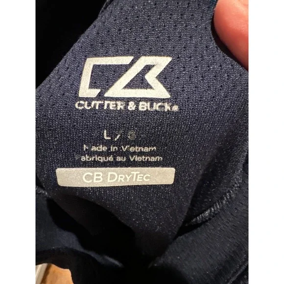 !! SOLD !! US Open Erin Hills 2017 Navy Cutter & Buck Golf Pullover Men's L - Picture 2 of 9